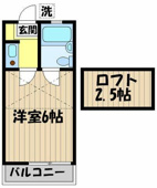 ★ロフト2.5帖付き★