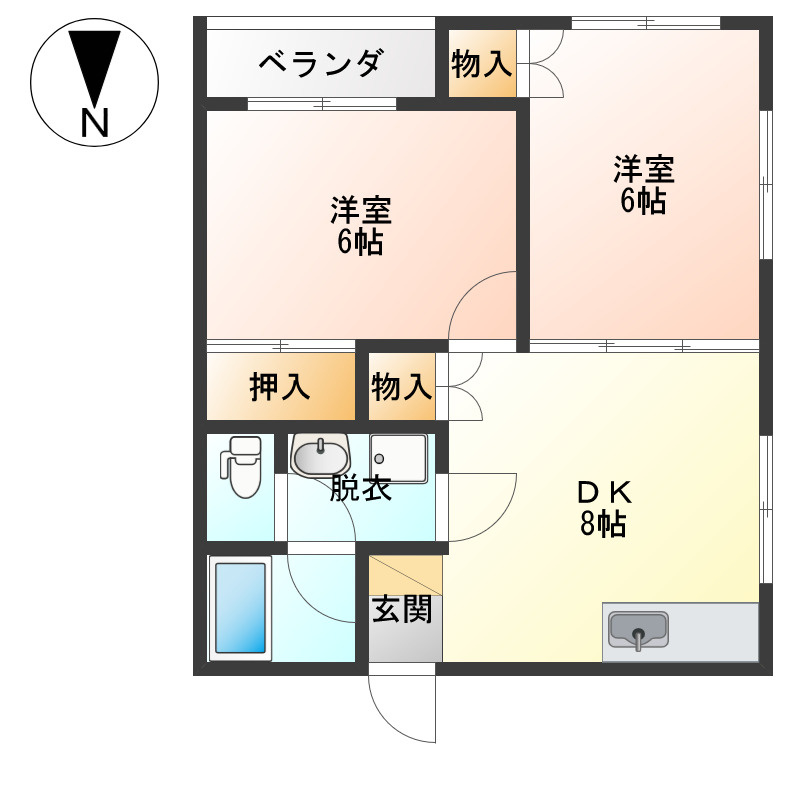 L.D.HOUSEの間取り