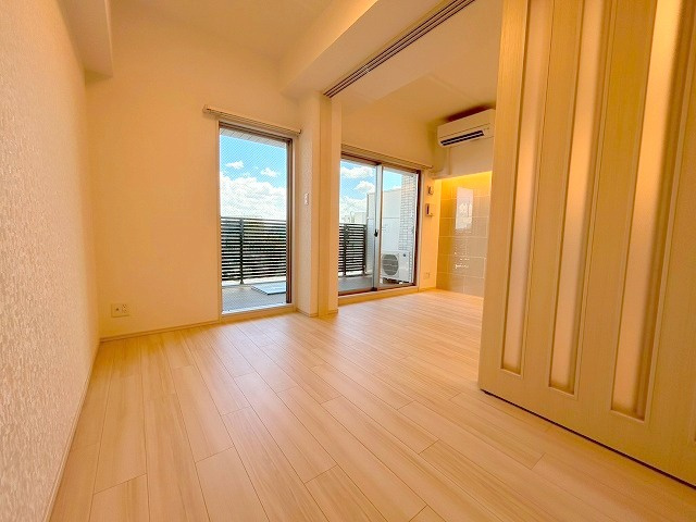 プレジオ西中島ASIANの寝室