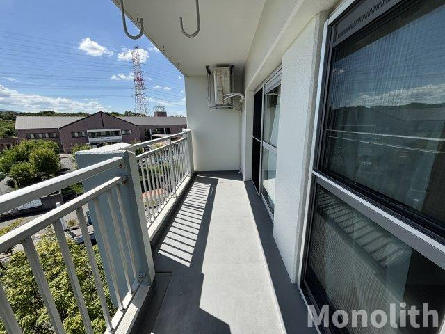 泉北城山台２丁20号棟のバルコニー