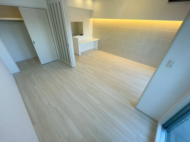 プレジオ西中島ASIANの寝室