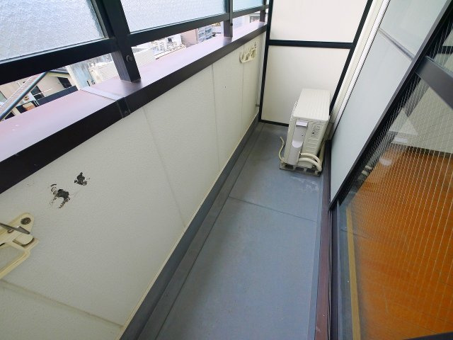 杉ヶ中町ビルのバルコニー|バルコニー付きです
