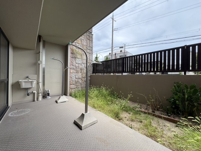 リブコートフェリスガーデン垂水のバルコニー