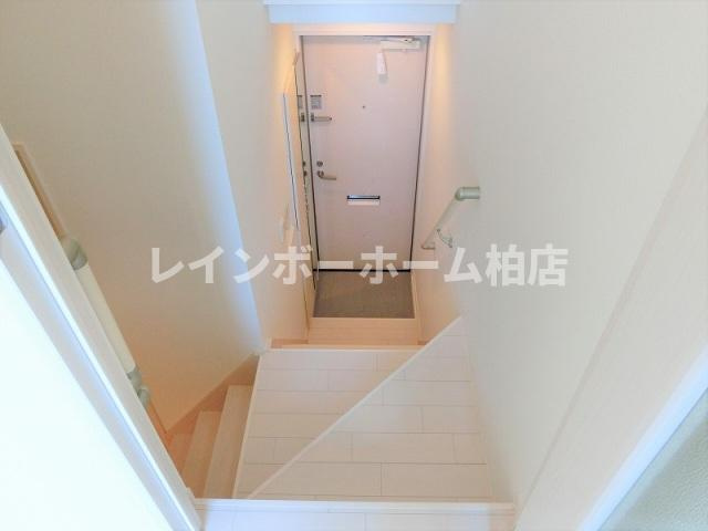 CB柏ヴェールの玄関|きれいな玄関です
