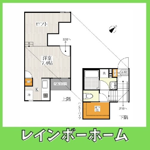 CB柏ヴェールの間取り