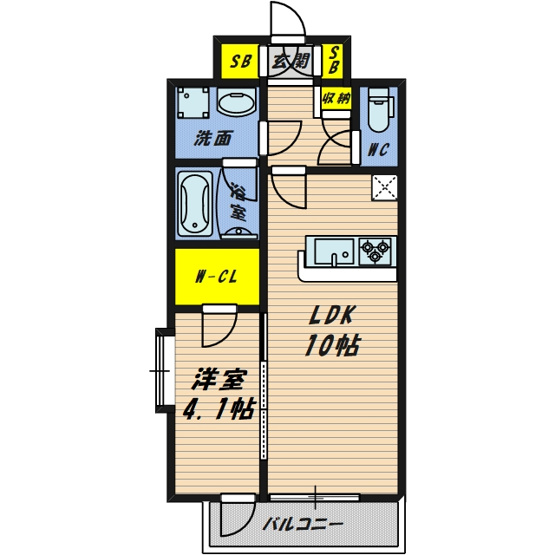 【間取り】 | LA GRACE SENBAYASHI