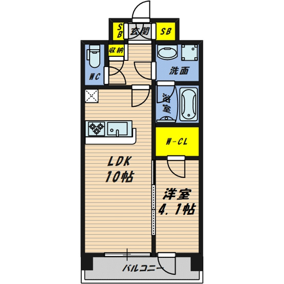 【間取り】 | LA GRACE SENBAYASHI