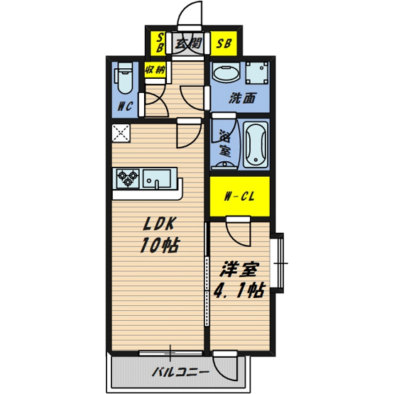 【間取り】 | LA GRACE SENBAYASHI