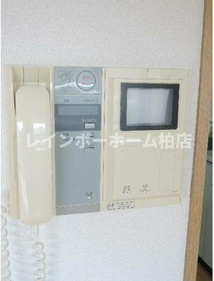 仲介手数料（賃料の1.10ヵ月）の50％OFF対象物件！のセキュリティ|TVモニタ付インターホンです