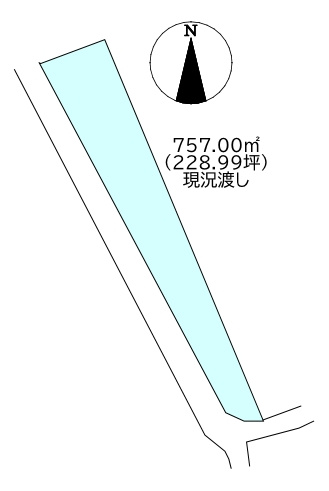 中須賀町1丁目　売土地の土地図