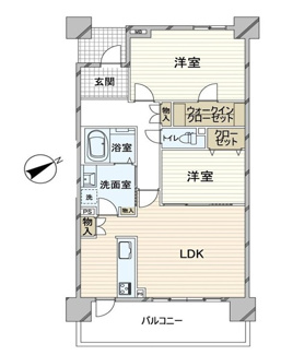 【間取り】 | ディーグラフォート千里中央