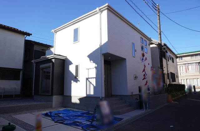 越谷市大字大竹 新築分譲住宅の外観