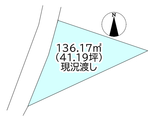 新須賀町4丁目　売土地の土地図