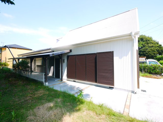大網白里市桂山　平家中古戸建の外観|内外装リフォーム済み令和6年5月 ２DK平家+未登記平家 駐車2台可 白里海岸まで車約14分