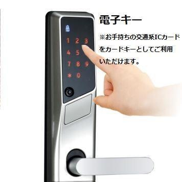 【玄関】 | Ｓｍｉｌｅ ｖｉｌｌａ（スマイル ヴィラ） | 電子キー(イメージ)