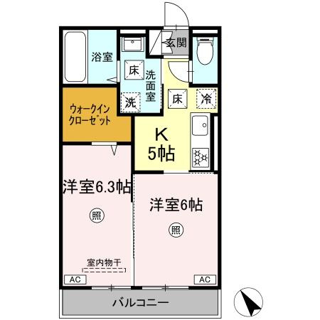 D-ROOM柊の間取り