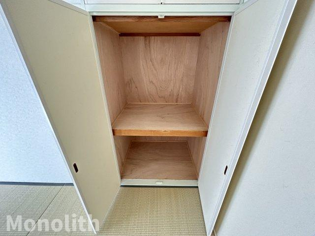 津久野南4号棟の収納