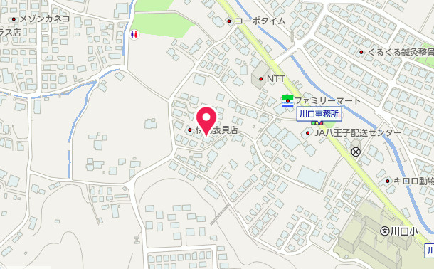 祝：成約済み　八王子市　川口町　新築戸建て　８８期の地図|～仲介手数料無料☆八王子ひなた不動産～　八王子市川口町　新築戸建て