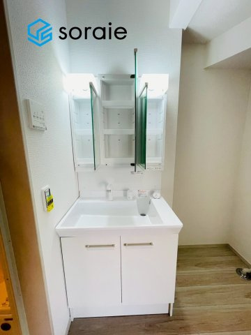 狭山市狭山台1期　アーバンスタイルの独立洗面台|1/31　撮影