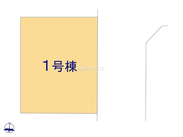 狭山市狭山台1期　アーバンスタイルの区画図