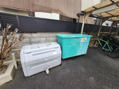 メゾンプリマベーラのその他共用部分|敷地内ゴミ回収ボックス