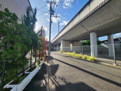 メゾンプリマベーラの周辺|前面道路