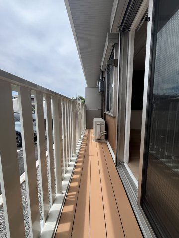 D-ROOM柊のバルコニー