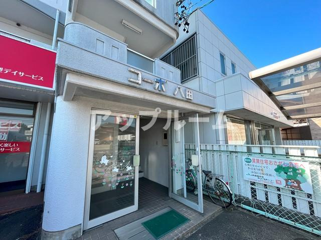 コーポ八田のエントランス