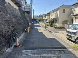 【前面道路含む現地写真】 | 前面道路