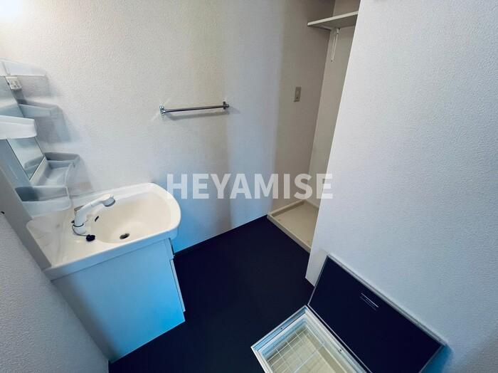 ウィルモア黒田A棟の洗面所