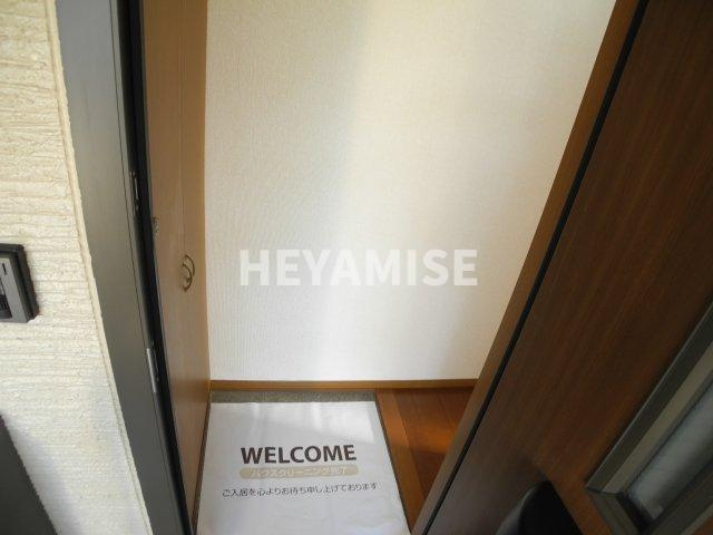 ウィルモア黒田B棟の玄関