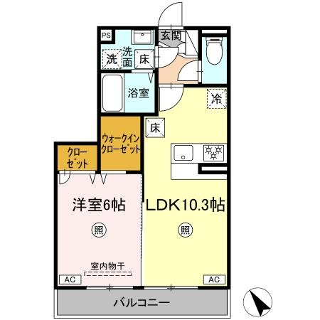 D-ROOM柊の間取り