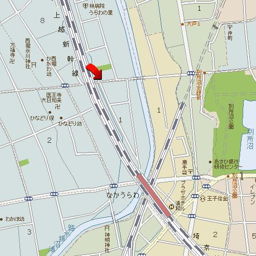 ネオ中ハイツの地図