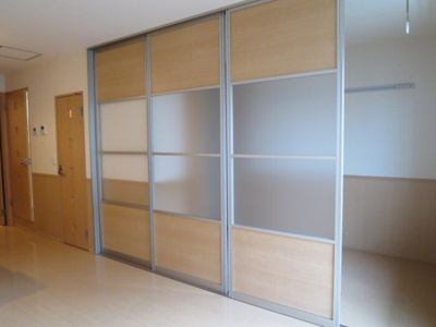 【内装】 | アルシュ 川 | ライトスルースクリーン（部屋を間仕切りできます）