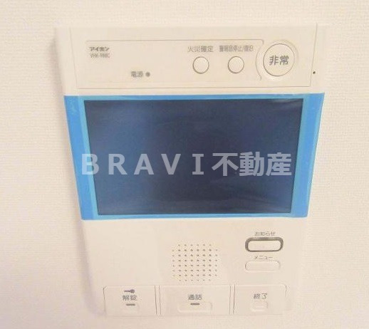 S-RESIDENCE緑橋駅前（エスレジデンス緑橋駅前）　BRAVI不動産のセキュリティ|【S-RESIDENCE緑橋駅前】モニター付インターホン