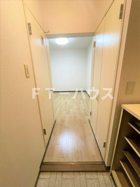 柴田コーポの玄関