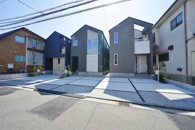 【横浜市保土ケ谷区権太坂2丁目24全3棟新築戸建て】★仲介手数料無料★（境木小学校・境木中学校）の外観