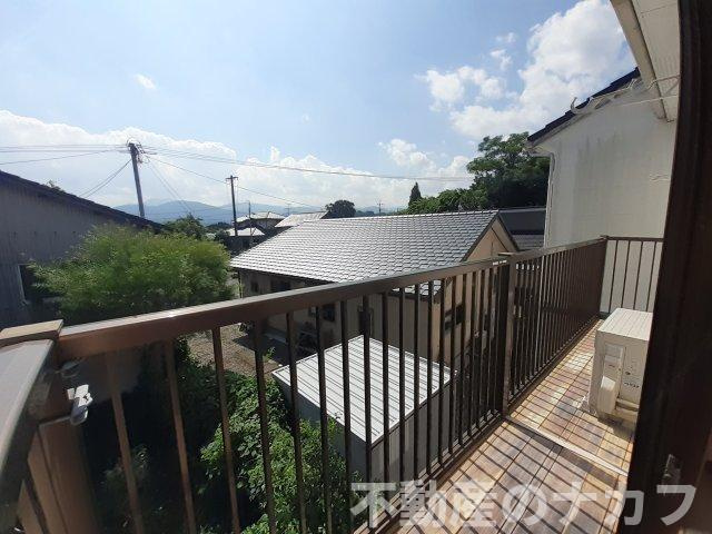 ダイヤモンドハイツのバルコニー|※地震前の写真です