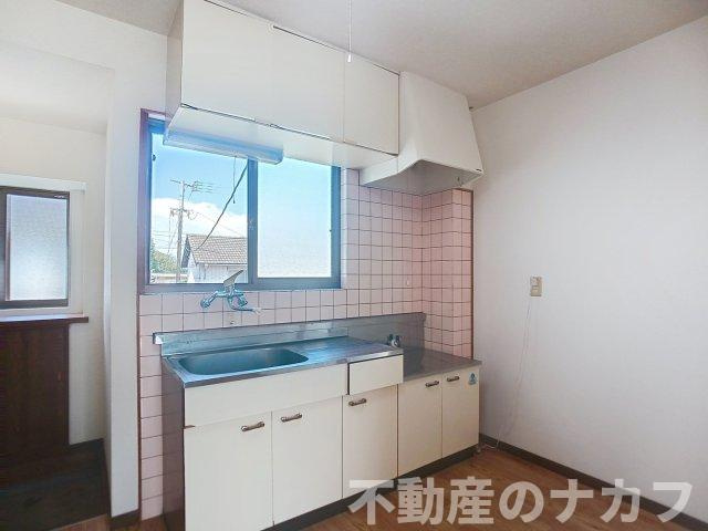 ダイヤモンドハイツのキッチン|※地震前の写真です