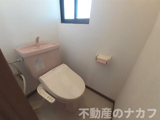 ダイヤモンドハイツのトイレ|※地震前の写真です