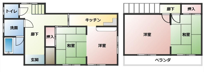 【間取り】 | 取手市双葉2丁目　中古戸建 | 今から見たいも大歓迎！！お気軽にお問い合わせください！