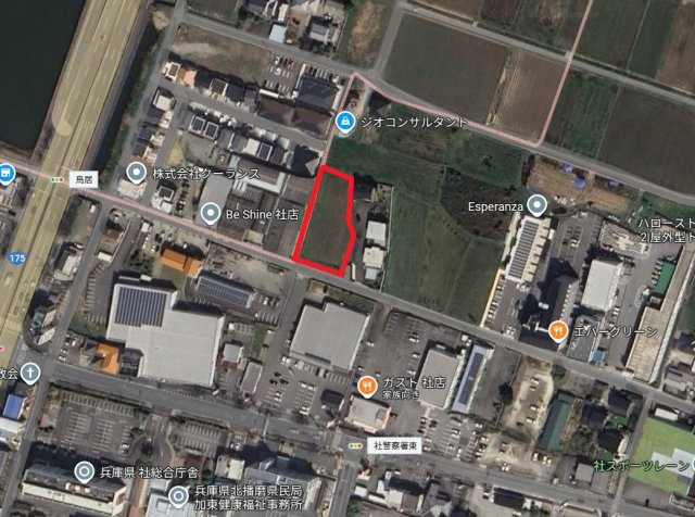 加東市社開発（4号地）の土地図