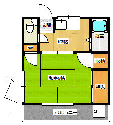 杉並区成田東１丁目のアパートの画像