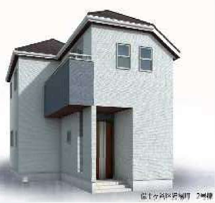 横浜市保土ケ谷区狩場町 新築戸建て【仲介手数料無料】の外観パース