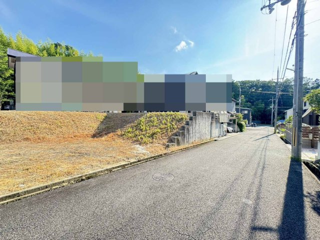 京地4丁目新築一戸建の前面道路含む現地写真|前面道路含む現地写真です