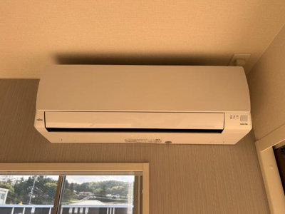 【設備】 | 笹谷字中谷地新築アパート　Ｂ棟 | エアコン（イメージ）