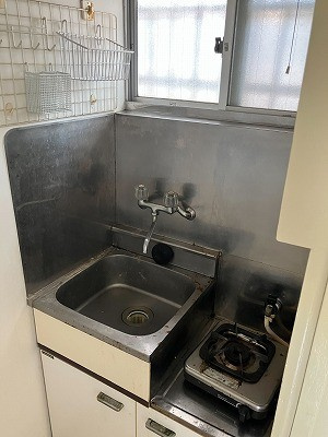 アパルト浜Ａのキッチン