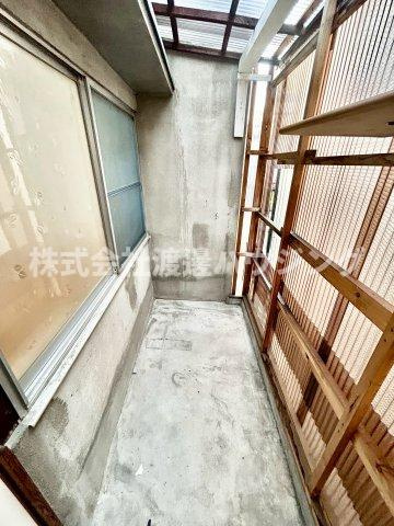 高柳7丁目テラスハウスのバルコニー