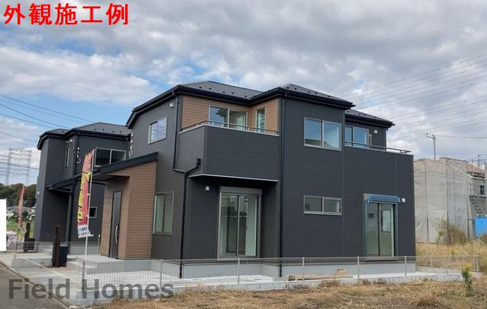 中央区上矢部2丁目新築戸建て　第6-1号棟の外観|外観施工例