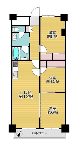 【間取り】 | ファミリーコーポ今福